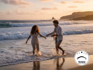 Le Tour des Plages de l'Ouest : Pourquoi la voiture est votre meilleure alliée 3 Marche aux long de la plage boucan canot