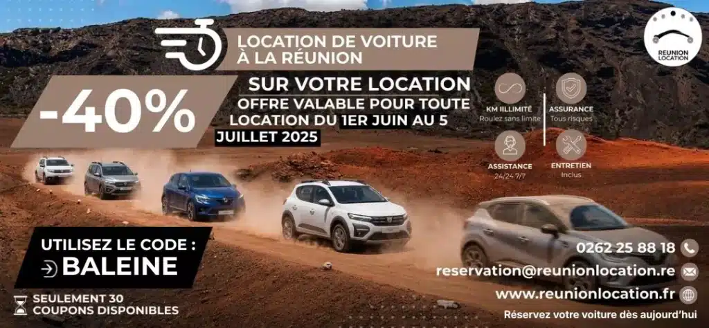 Location voiture Réunion