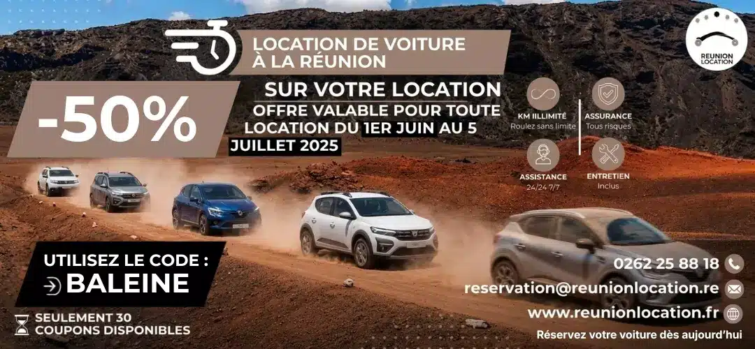 Location voiture Réunion