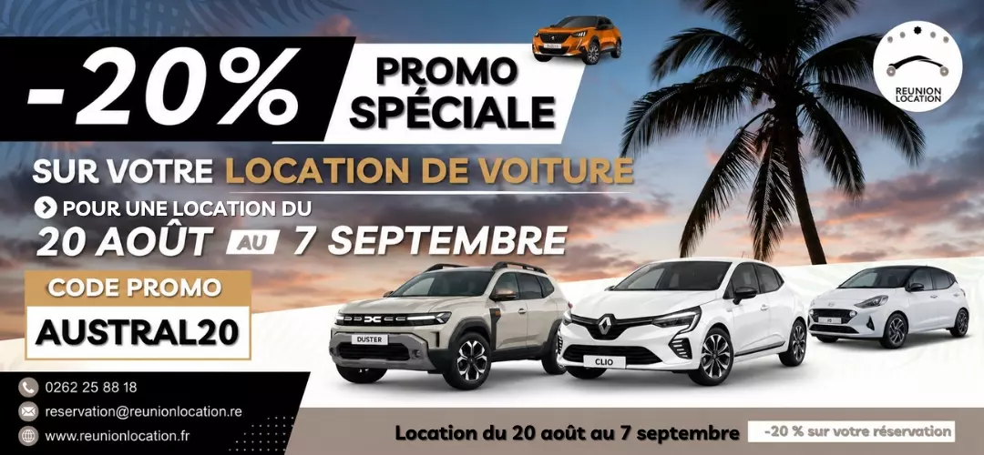 Location voiture réunion