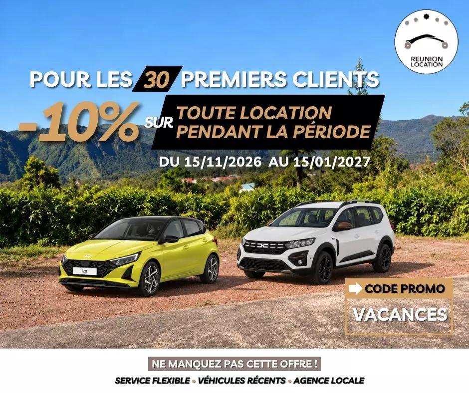 Location voiture réunion