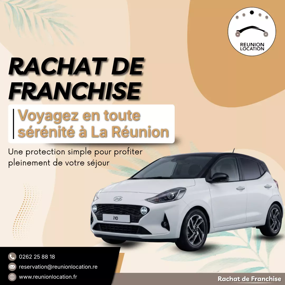 Accident avec une voiture de location à La Réunion 4 rachat de franchise